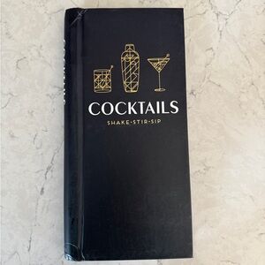 Kohl's Black and Gold Cocktail Book
